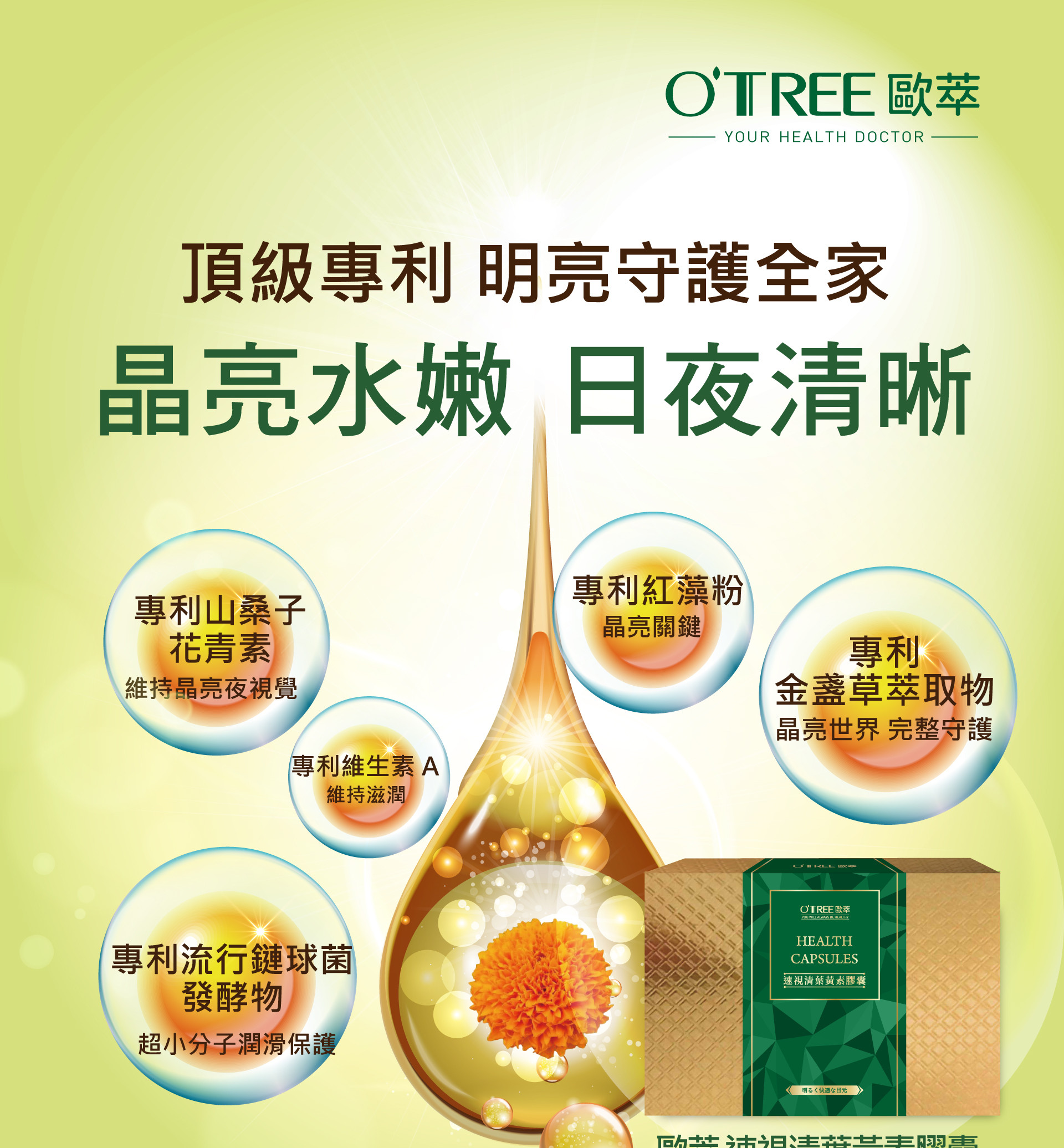 速視清葉黃素膠囊